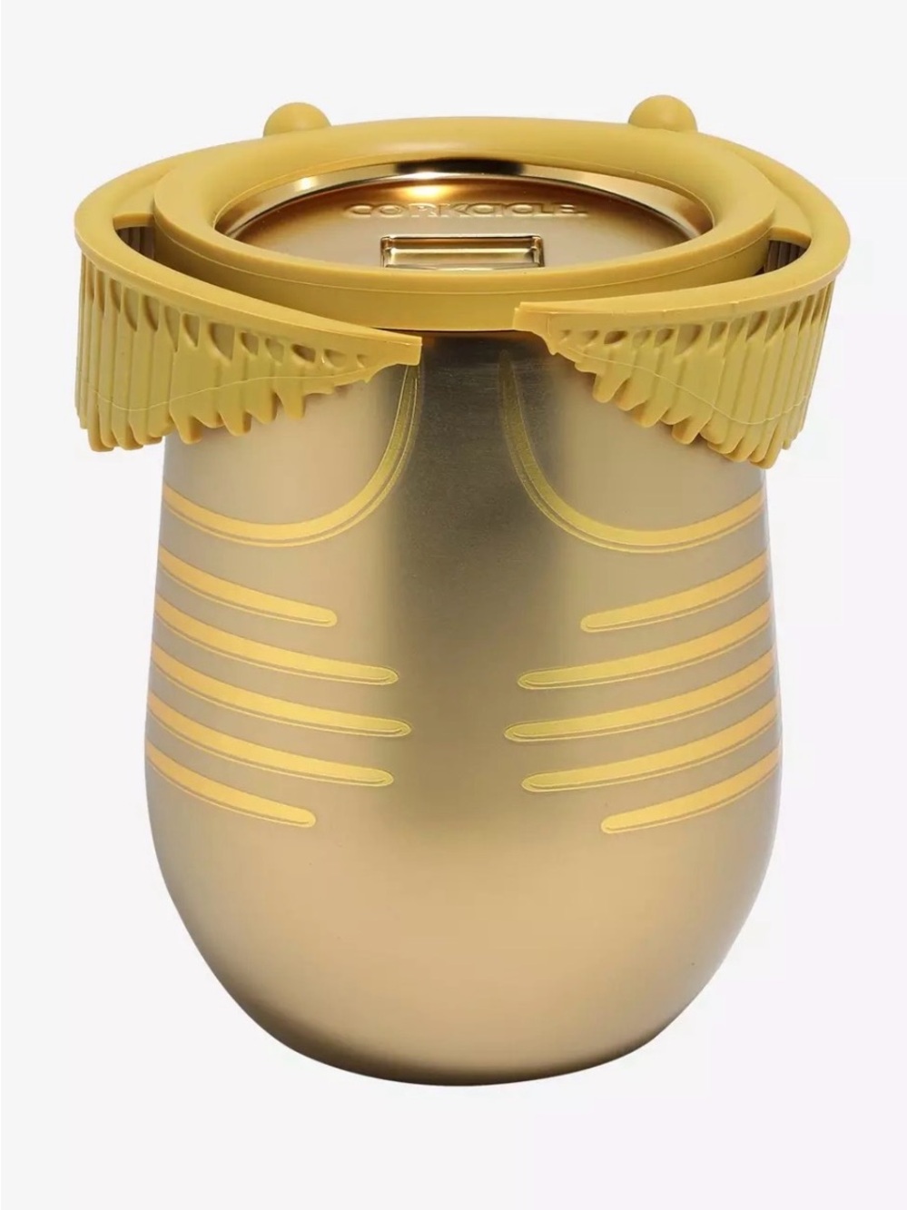 Corkcicle Harry Potter Golden Snitch Stemless Insulated Wine Tumbler 12oz